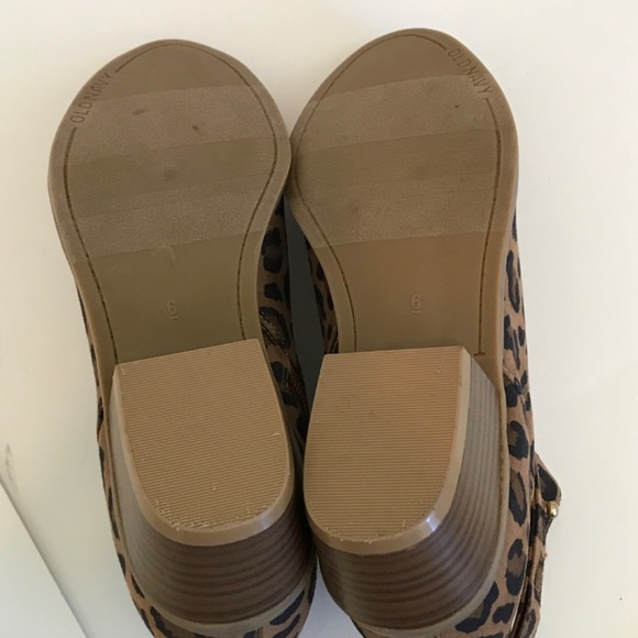 OLD NAVY Leopard Ankle Boots Low Block Heel Booties NWOT Women’s Size 6 - Picture 13 of 16